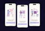 create a mobile app UI UX design for ios and android apps, figma, UX UI